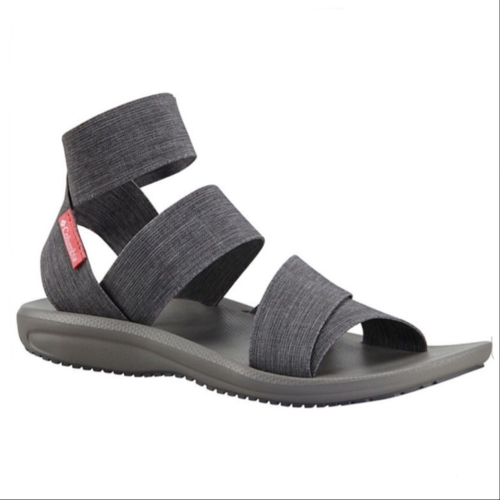Columbia Barraca Grey Strappy Sandals 9 Outdoor